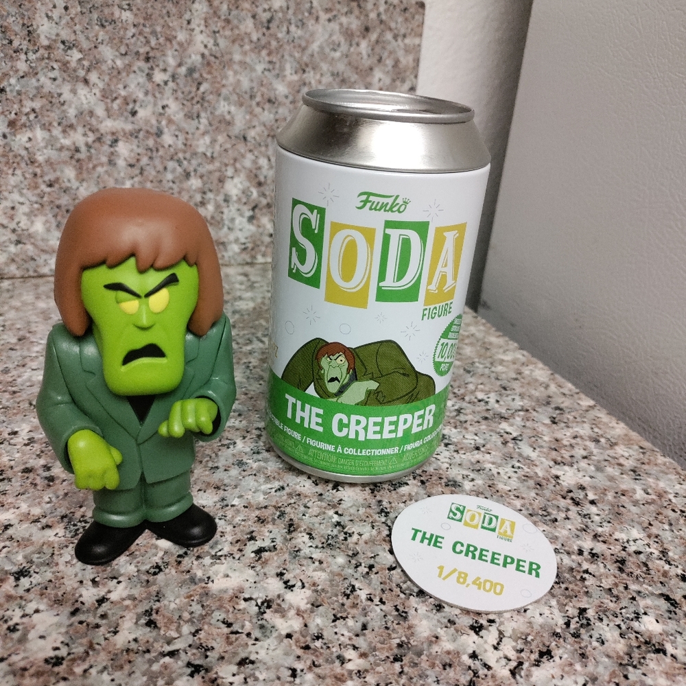 10,000 PC Limited Edition Scooby Doo "The Creeper" Funko Soda